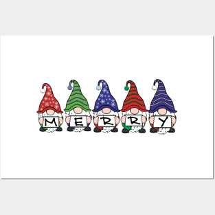 Merry Gnomes Posters and Art